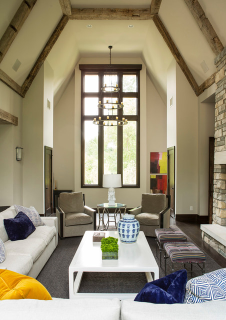 Modern Lodge - Transitional - Living Room - Minneapolis - by Engler