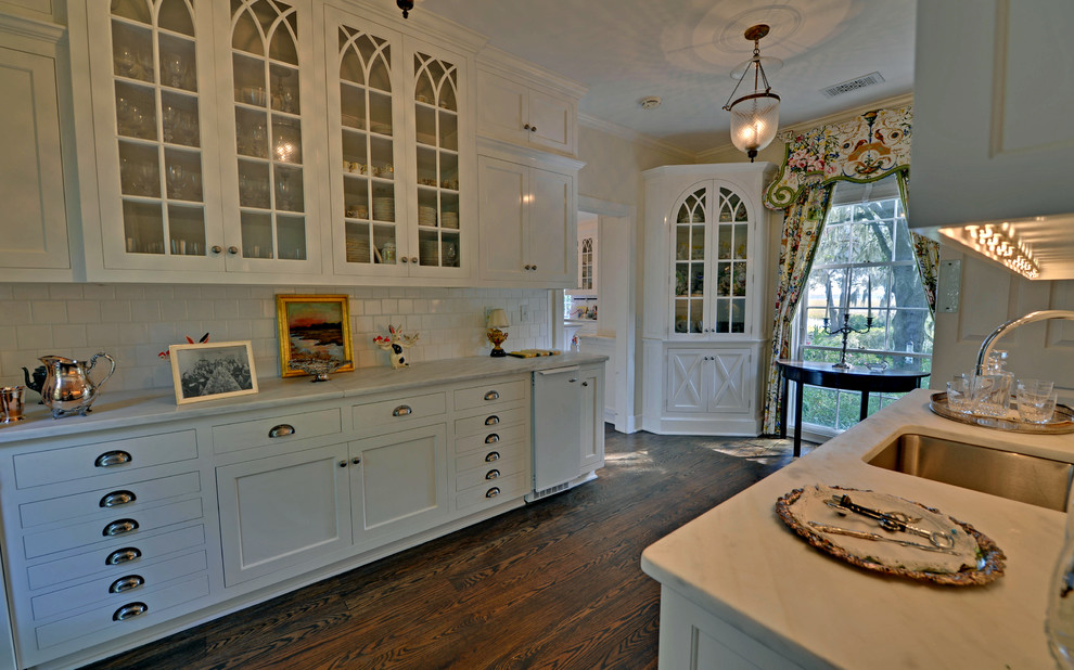 Elegant dining room photo in Atlanta