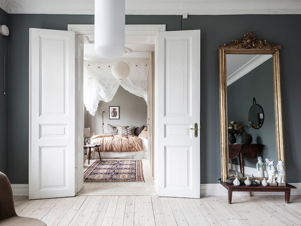 Scandinavian living room in Gothenburg.