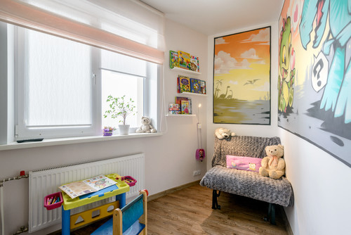 5 проектов: однокомнатная квартира для семьи с ребёнком