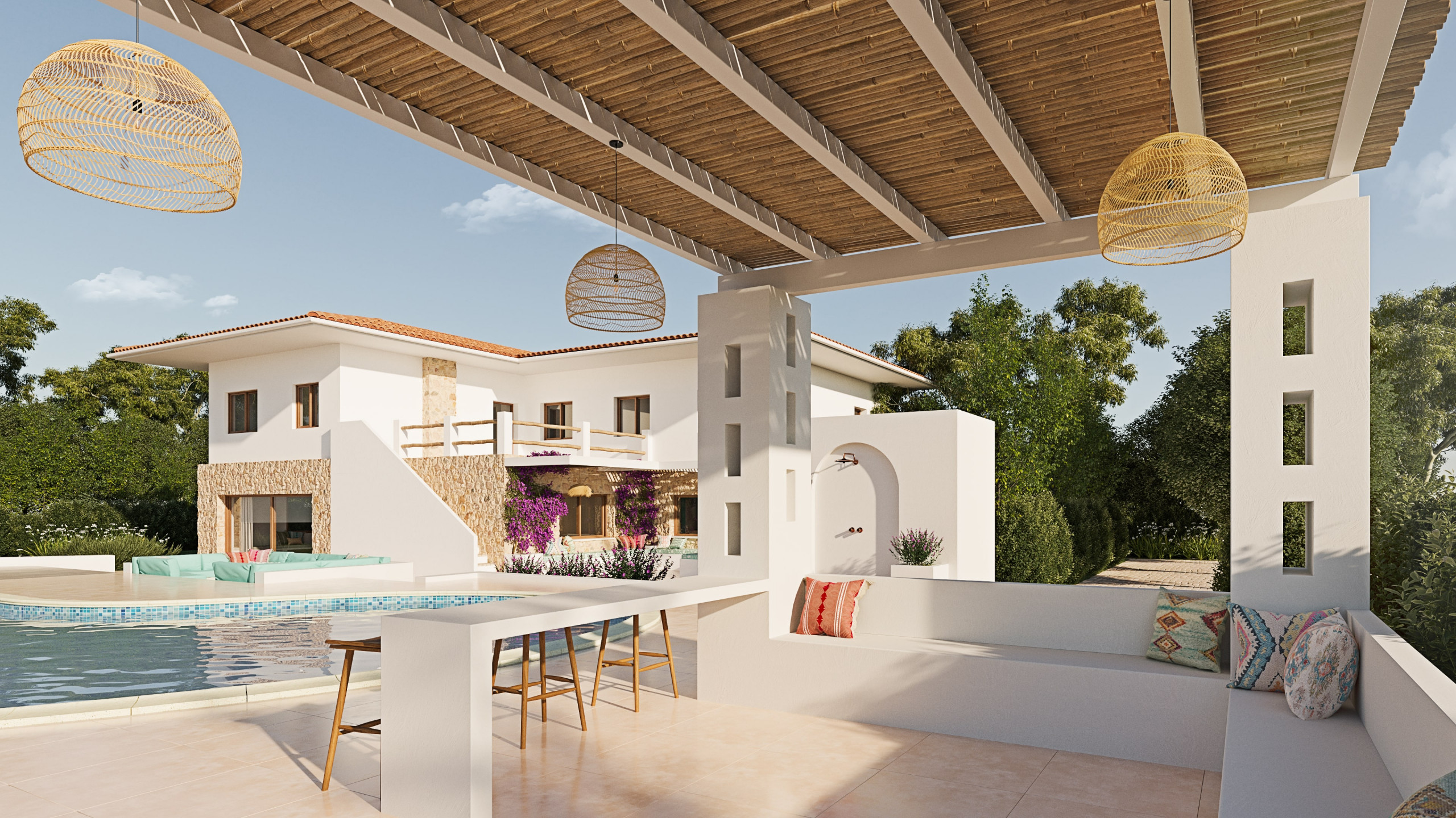 75 Beautiful Mediterranean Verandah Ideas & Designs - June 2026