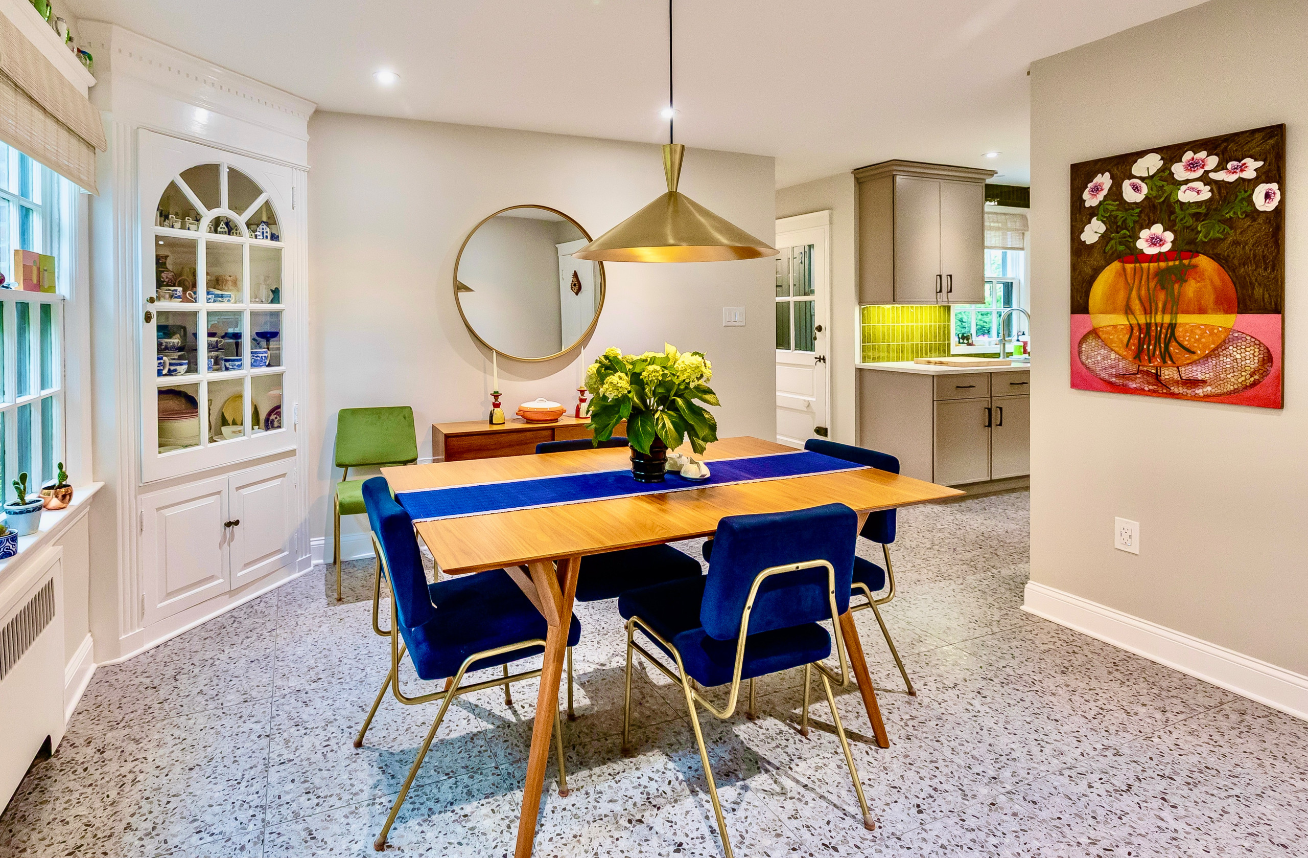 Artist's Kitchen and Dining Room