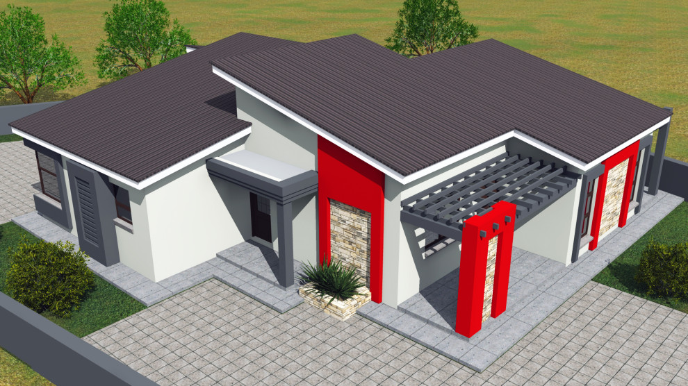Home design - transitional home design idea