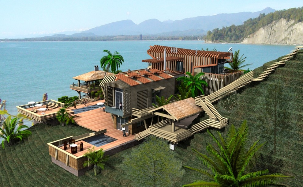 ПРОЕКТ ВИЛЛЫ "ESPADA" В АБХАЗИИ (2009 г.)