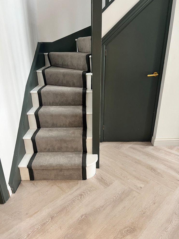 Modern Victorian Townhouse Staircase