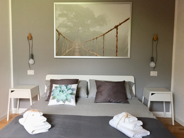 Appartamento vacanze Pasina contemporaneo-camera-da-letto