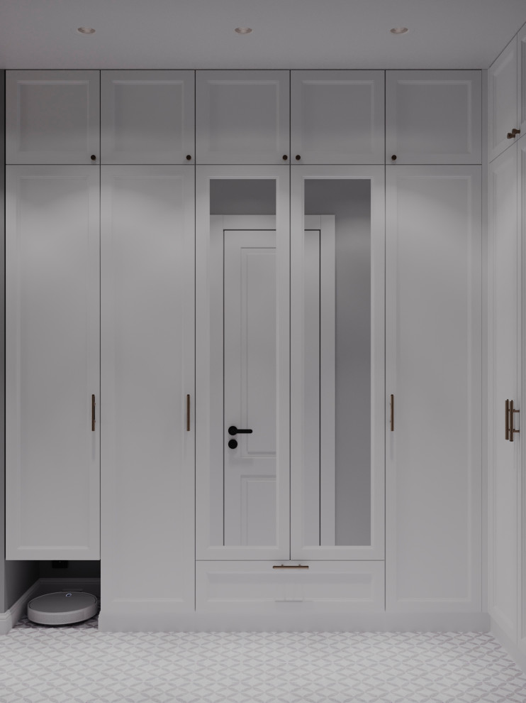 Современный mid-century в ЖК Западный Порт