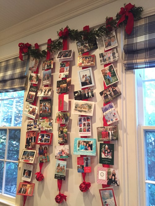 Different and Unique Ways to Display Christmas Cards