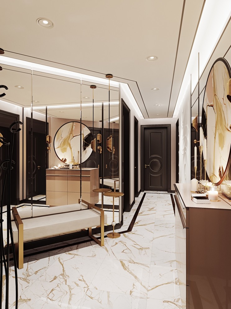 Интерьер квартиры в стиле арт-деко