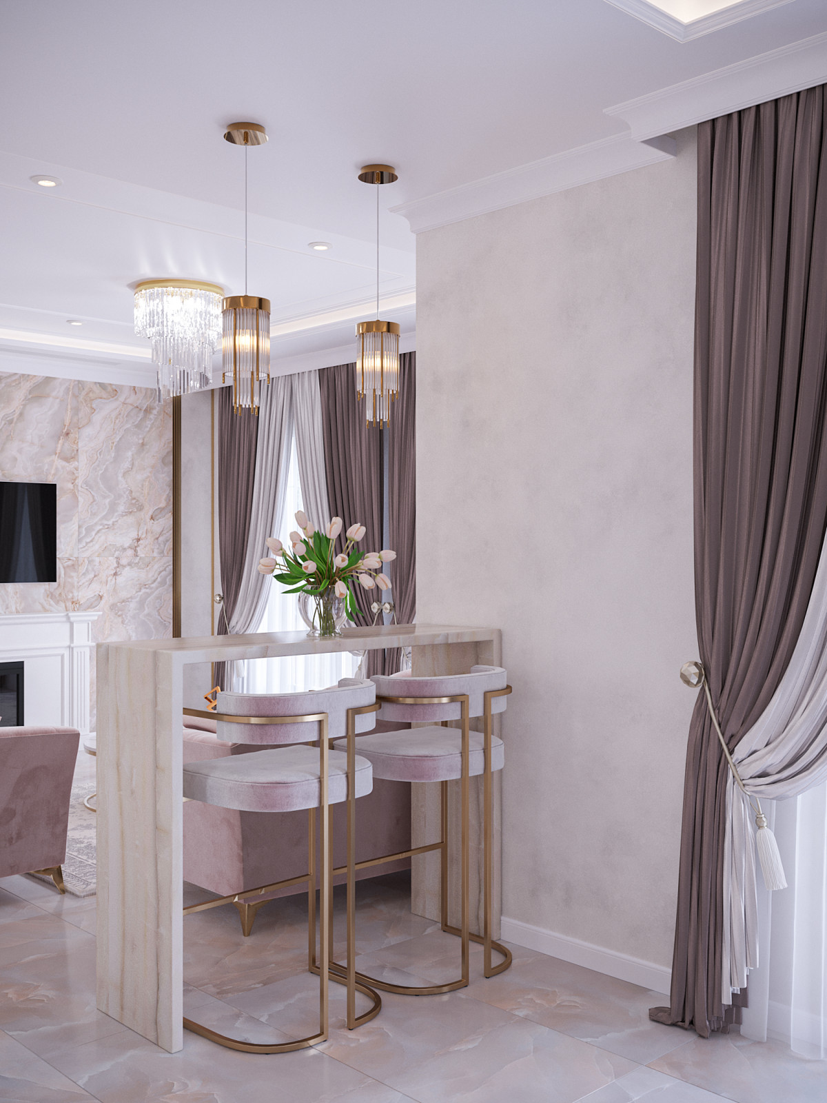 Кухня-гостиная