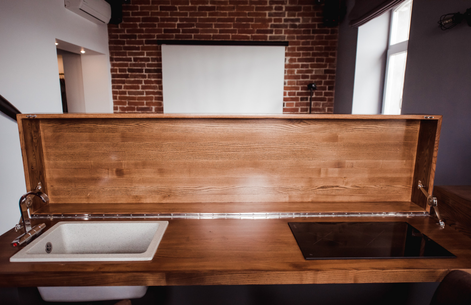 Съемка квартиры под крышей