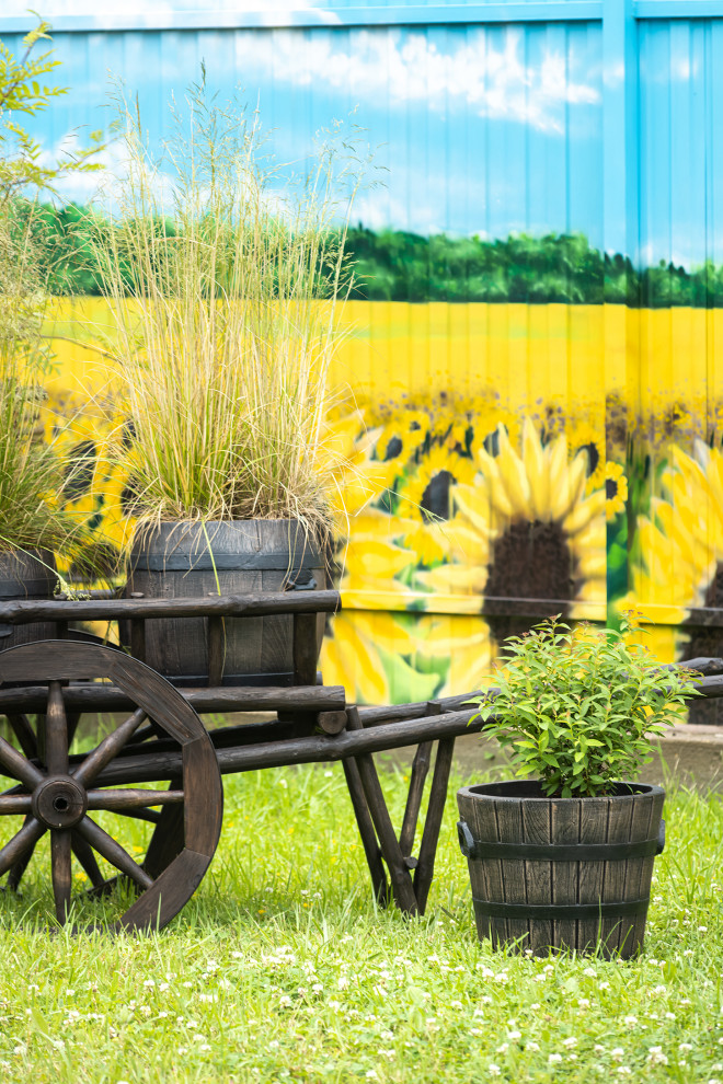 Современный хуторок у Наташи Королевой