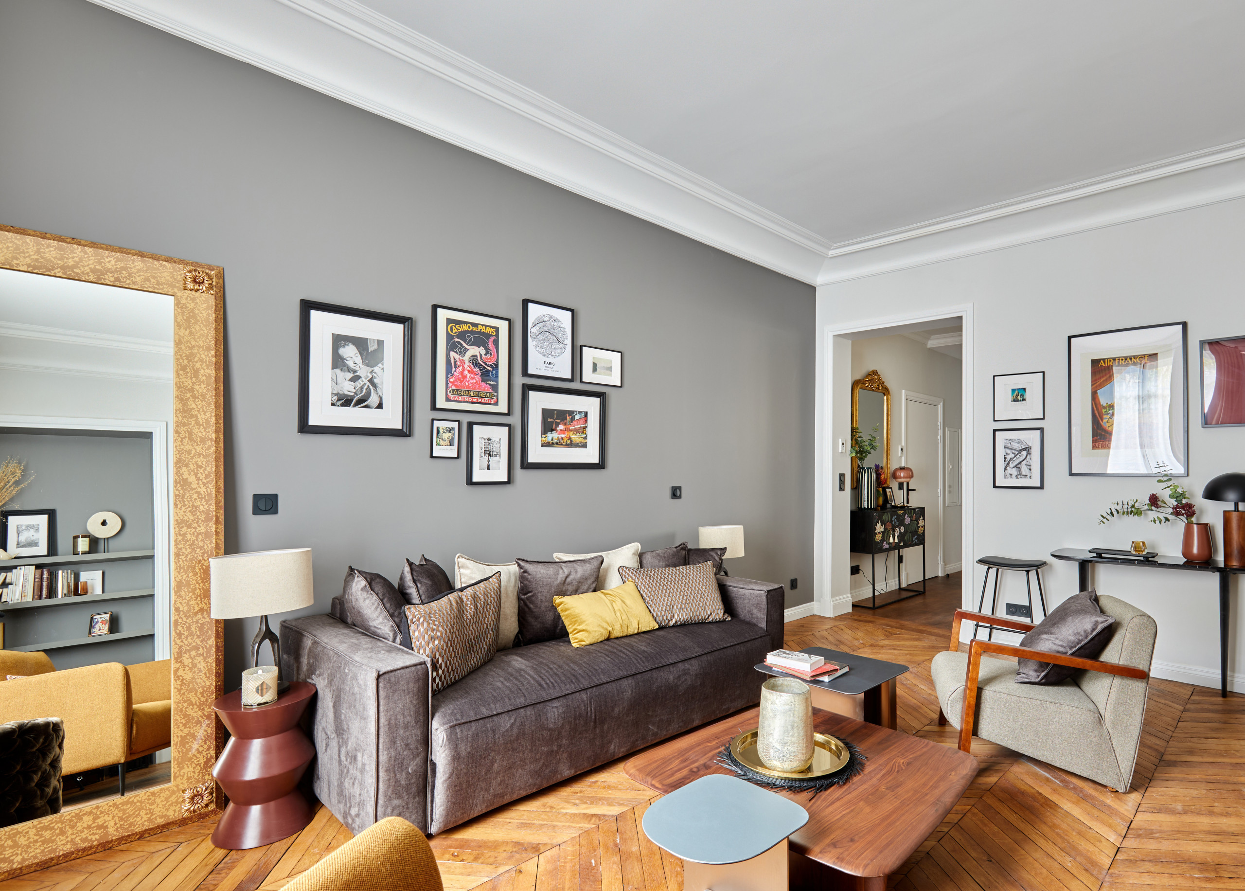 Projet Saint Michel I Appartement Ocre & Or