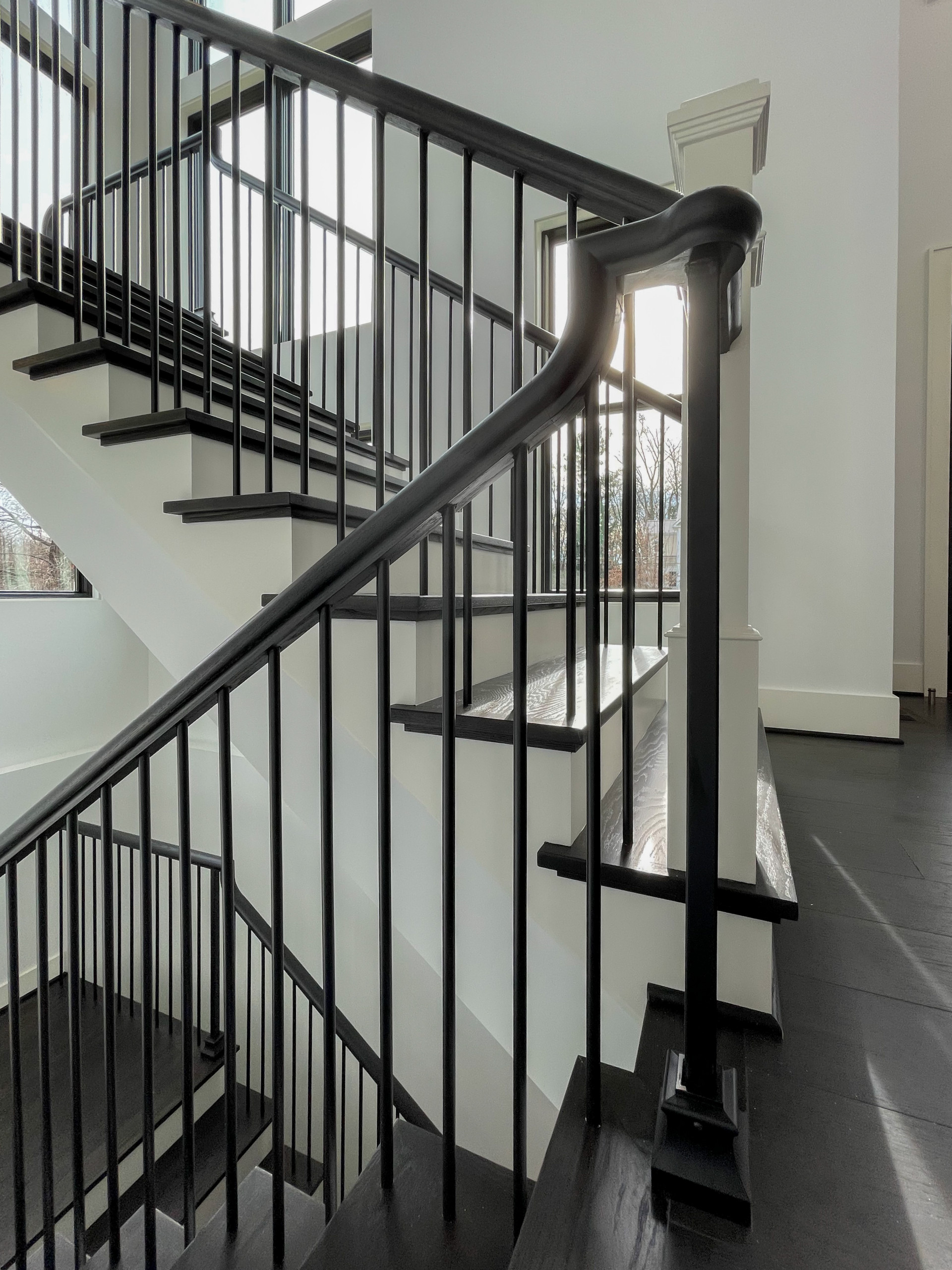 90_Classic Staircase with a Contemporary Twist, McLean VA 22101