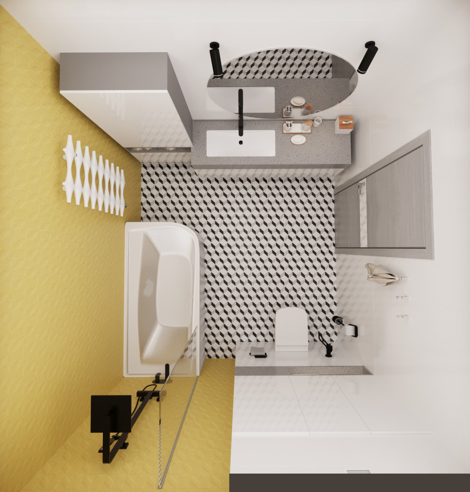 интерьер таунхауса