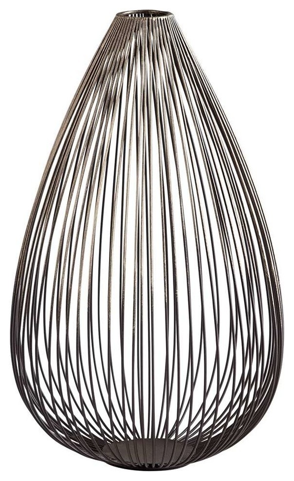 Medium Iron Wired Conical Decorative Vase