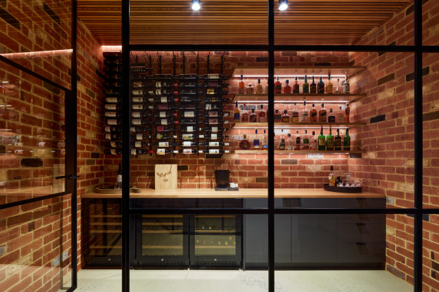 Myall Residence - Wine Cellar contemporary-wine-cellar