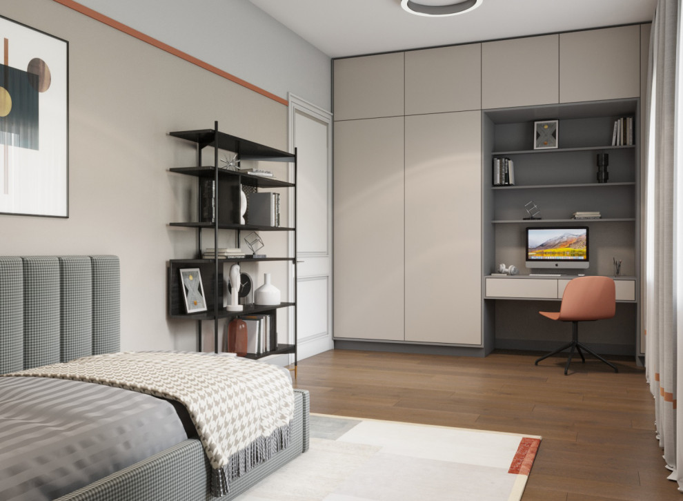 Квартира в светлых тонах.