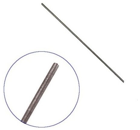 5 mmx1 Meter Stainless Steel Metric Threaded Rod
