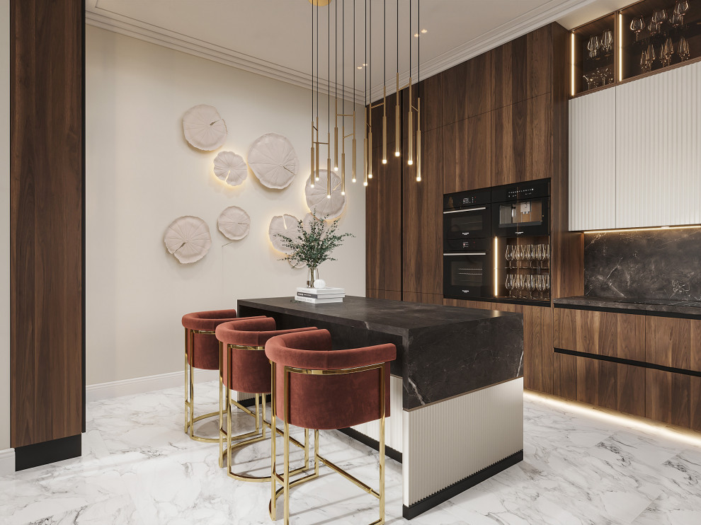 Дизайн-проект жилого дома в КП «Папушево» 409.8 кв.м