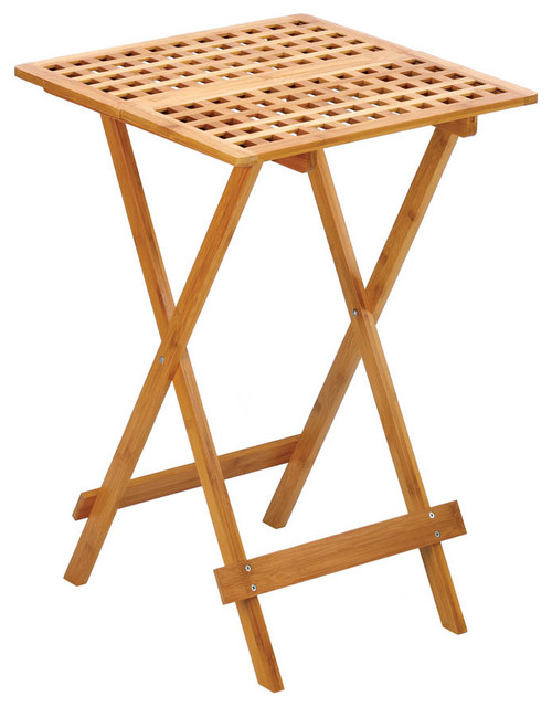 Bamboo Wood Folding Tray Table Transitional Tv Trays by ergode