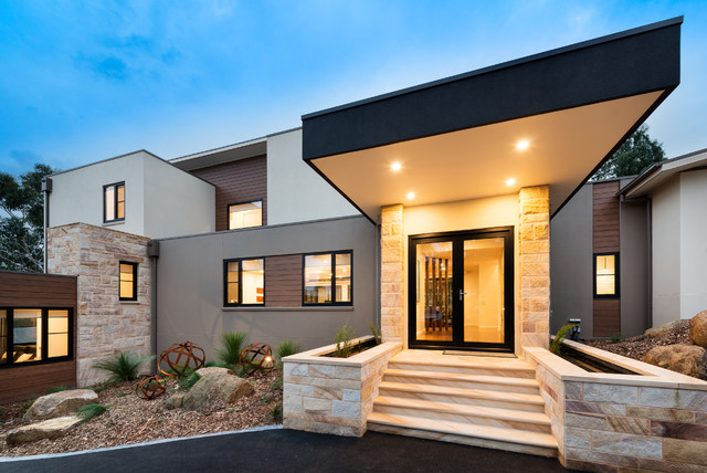 Lysterfield South Project contemporary-entrance