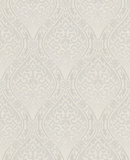 Labyrinth Wallpaper, Stone/Cream