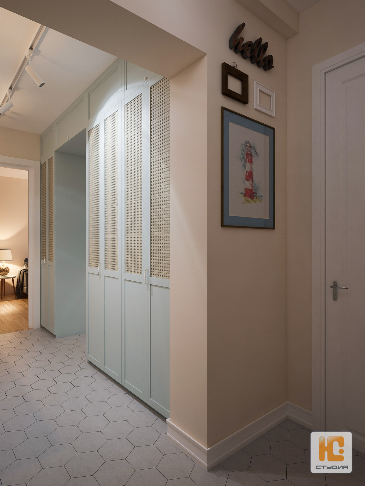 Дизайн-проект квартиры в г.Рига