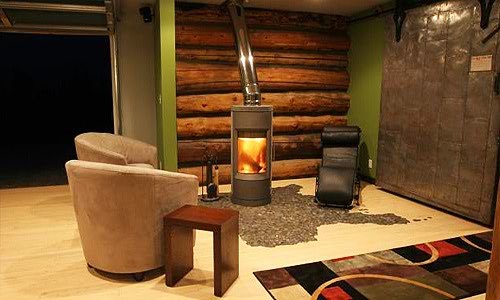 Inspiration for a rustic entryway remodel in Seattle