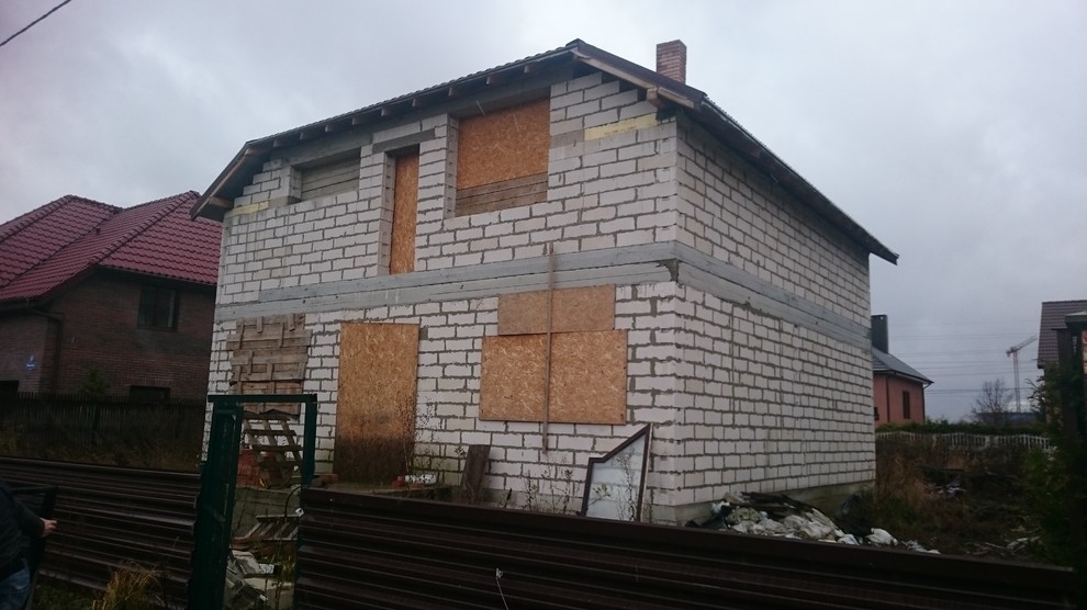 Реконструкция дома по проекту "Зара"