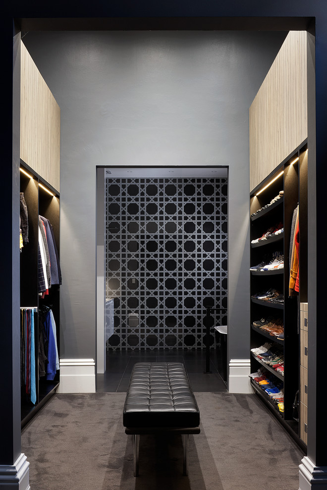 Design ideas for an eclectic storage and wardrobe in Melbourne.