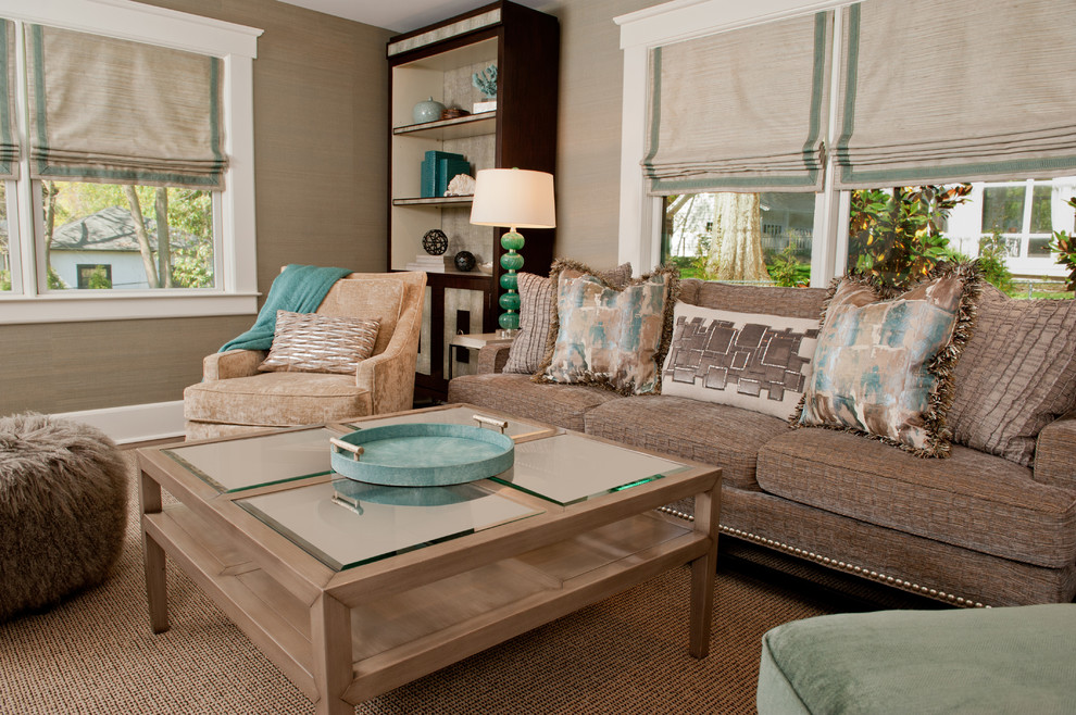 LUXURY LIVING ROOM Transitional New York by Liepold Design Group