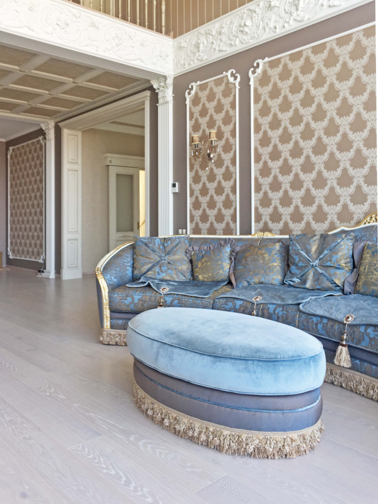 Дизайн интерьера дома в классическом стиле. Реализованный проект.