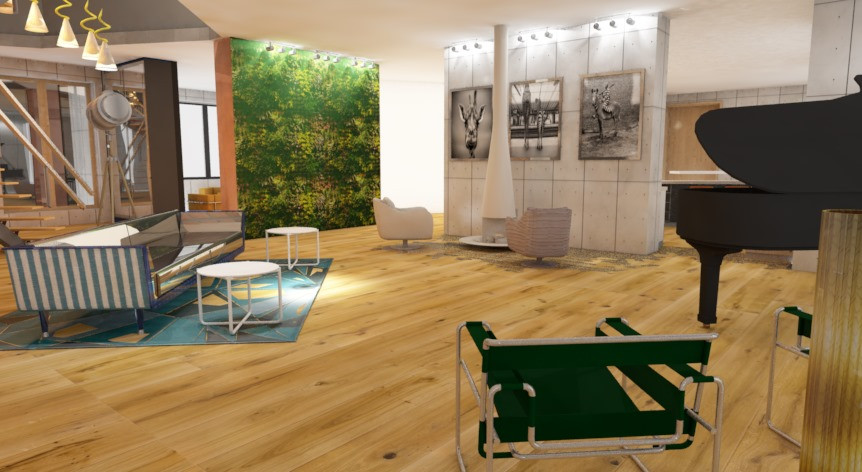 Лофт для ценителей классики