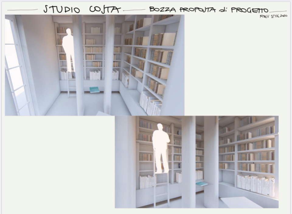La Libreria del Professore_interior design_2021