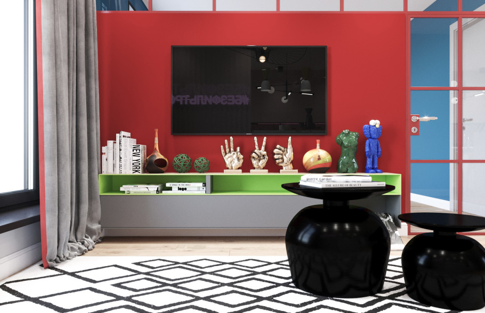 Яркая квартира в Москве