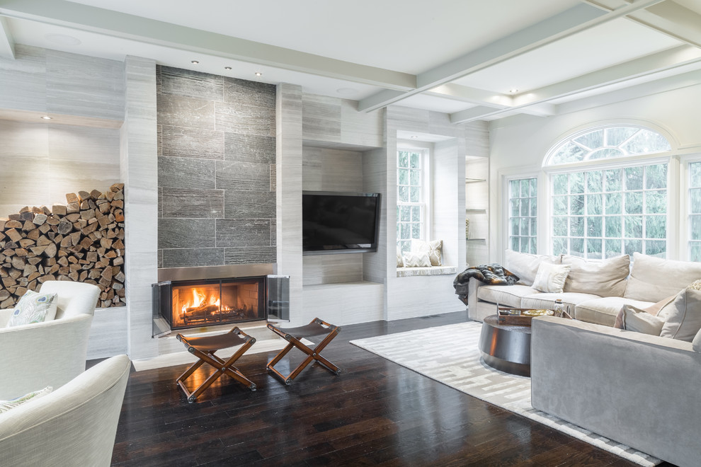 Inspiration for a living room remodel in New York