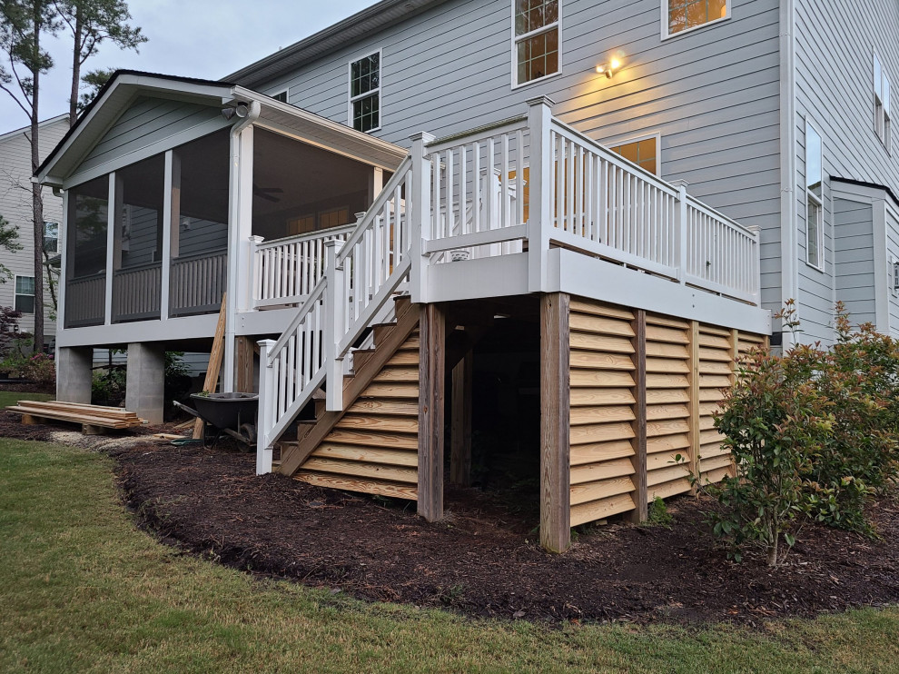 Door Design Idea for Under Deck Storage