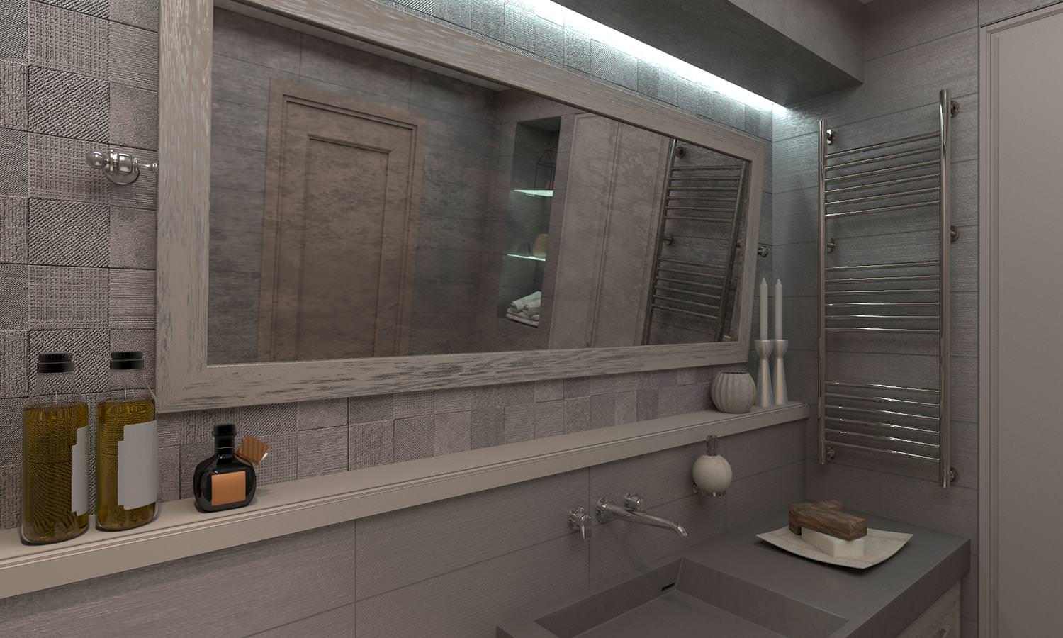 Проект квартиры "Капучино и МОРЕ"