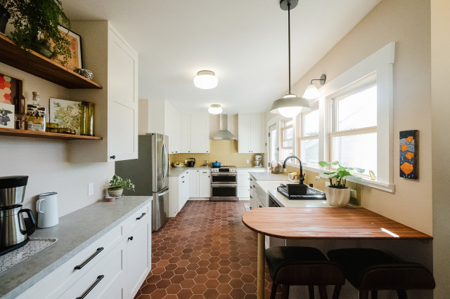 Fireclay Kitchen Renovation modern-kitchen