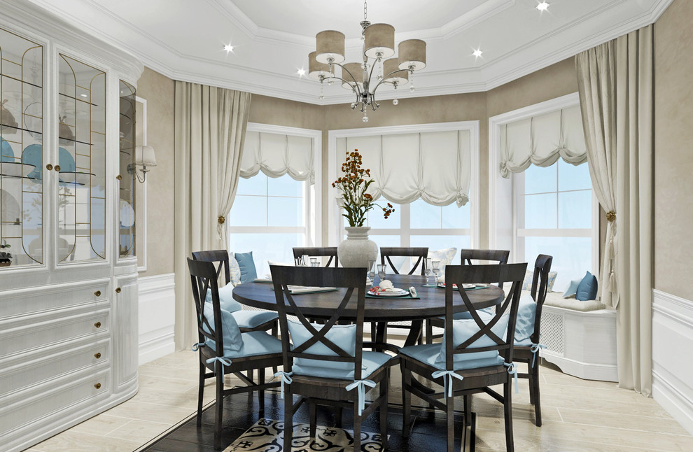 Гостиная и столовая в современном стиле