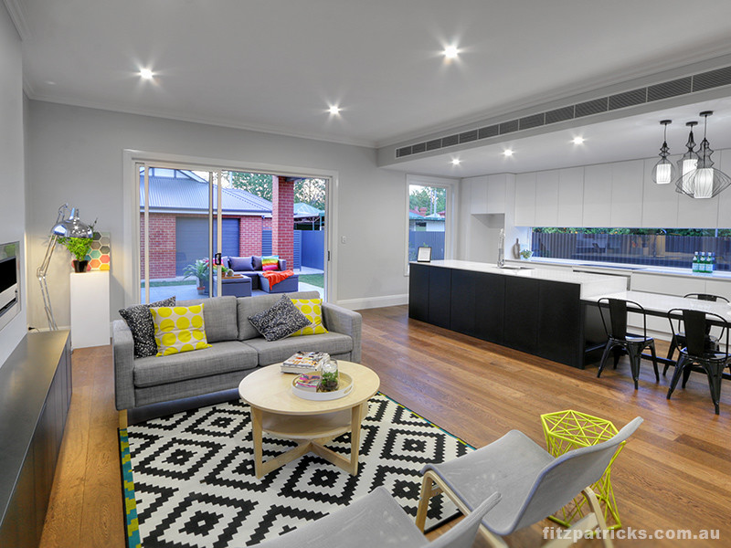 Contemporary kitchen in Sydney.