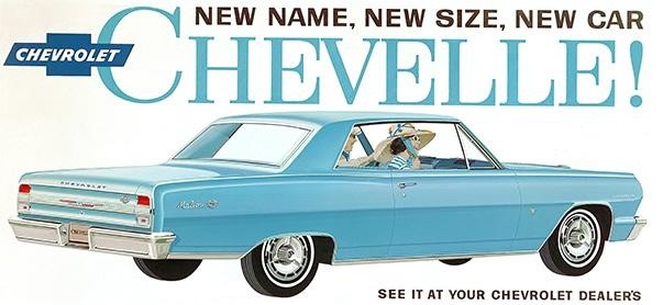 1964 Chevrolet Malibu Super Sport  Chevelle SS Original Print Ad 8.5 x 11" 