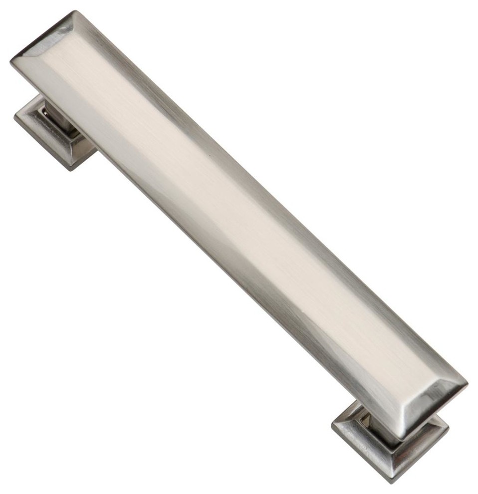 Southern Hills Satin Nickel Cabinet Pull, 4 3/4 inch, Pack of 5