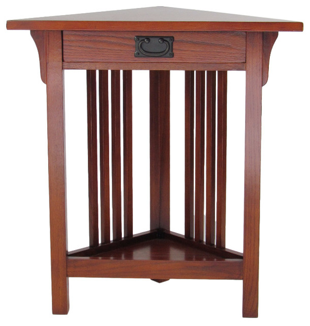 Hugo Corner Table Craftsman Side Tables And End By Hugo Corner Table