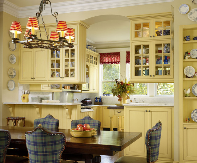 Breakfast Room & Kitchen french-country-kitchen