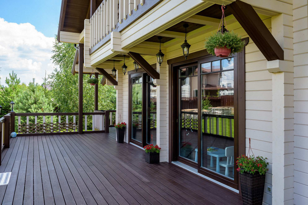 Терраса и дом