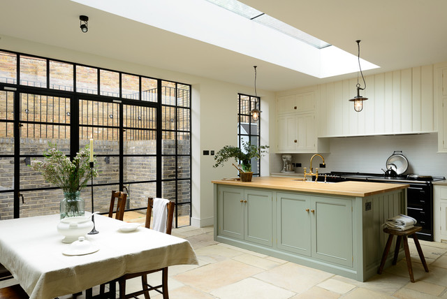 The Islington N1 Kitchen by deVOL klassisk-koekken