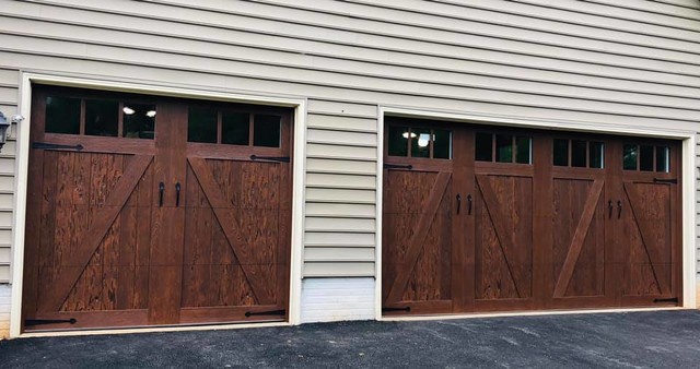 Wood And Faux Wood Garage Door Ideas From Pro Lift Garage Doors Of