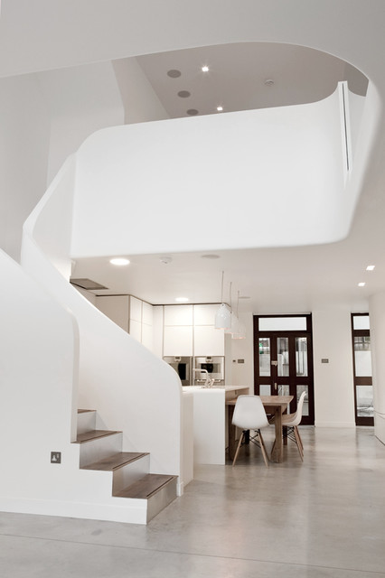 Vertical Living contemporary-staircase